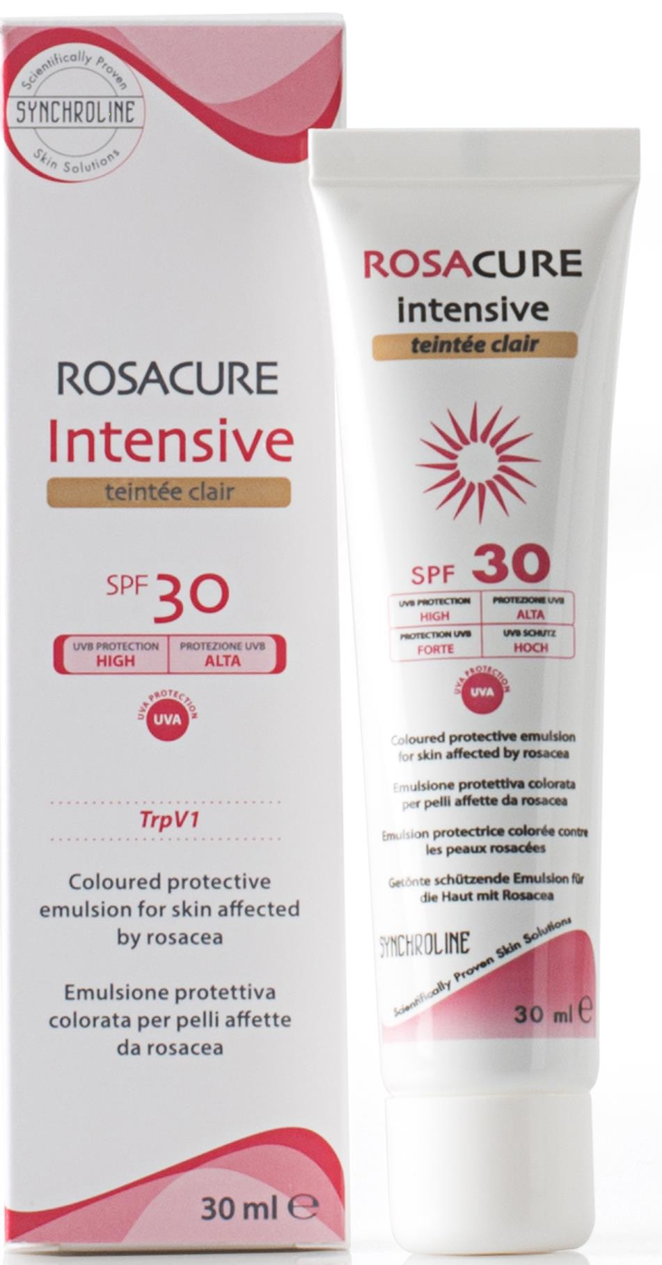 Synchroline Rosacure Intensive Cream Tinted Spf 30 30 ml