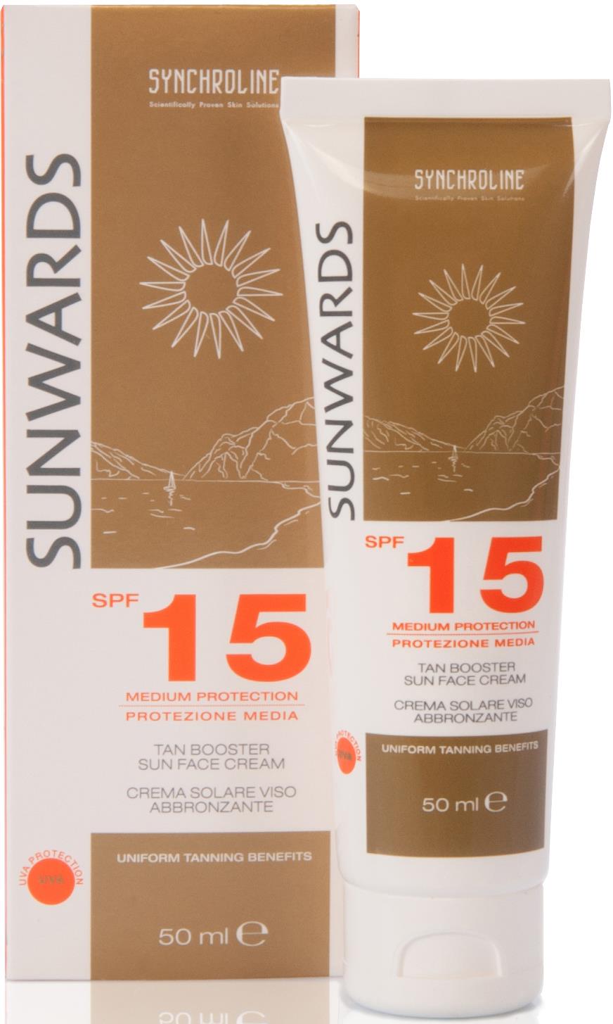 Synchroline Sunwards Tan Booster Face Cream Spf 15 50 ml