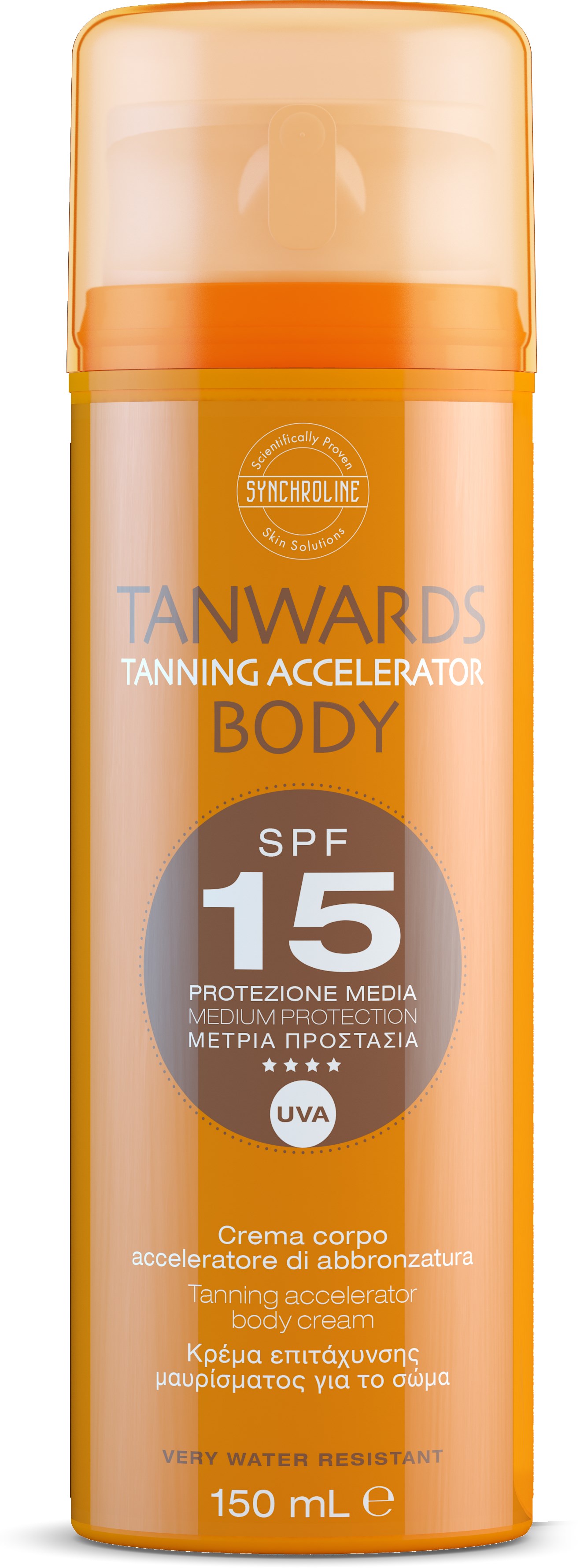 Synchroline Tanwards Body Spf 15 150 ml