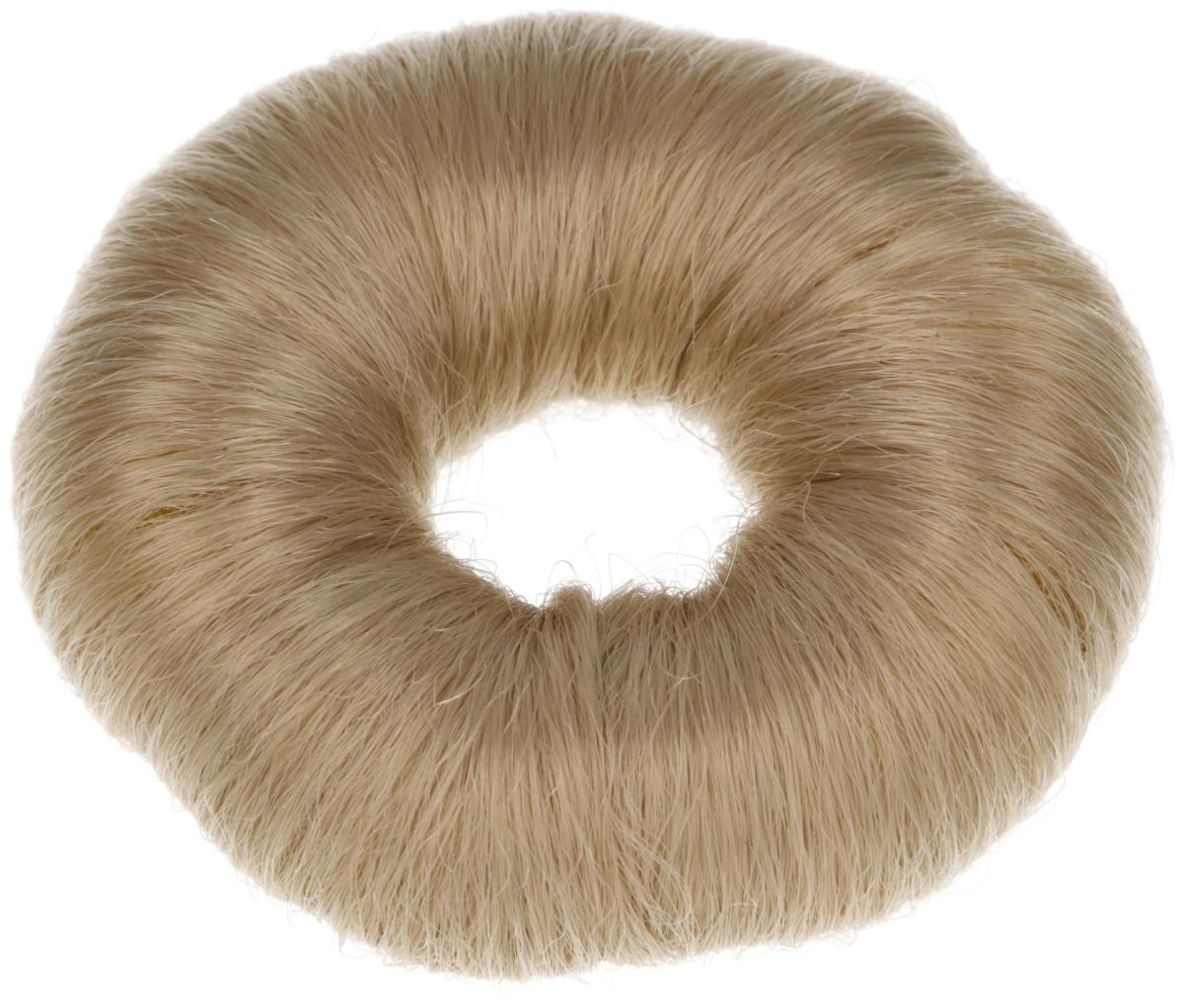 Synthetic Hair Bun Small Blond 73mm