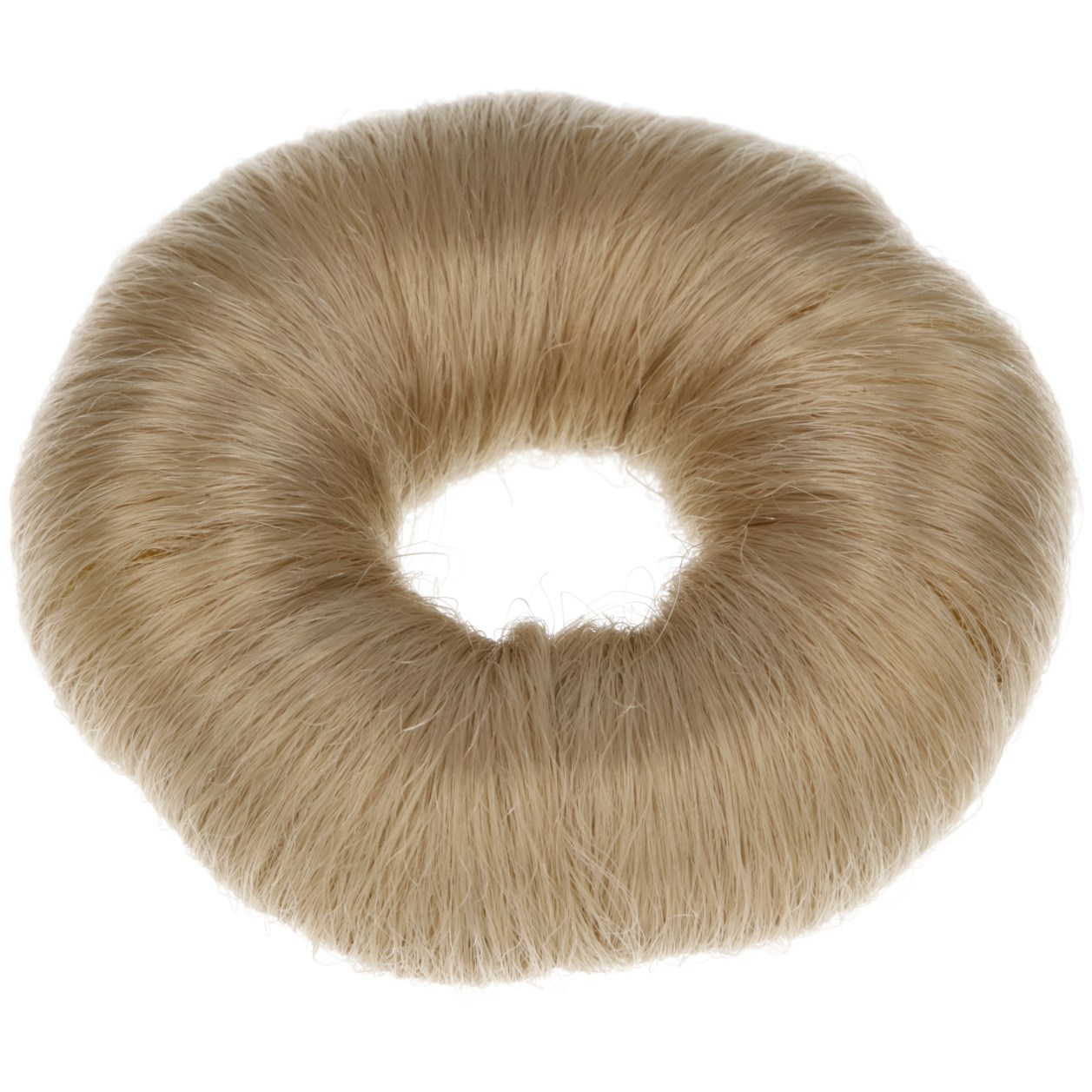 Synthetic Hair Bun Small Blond 73mm