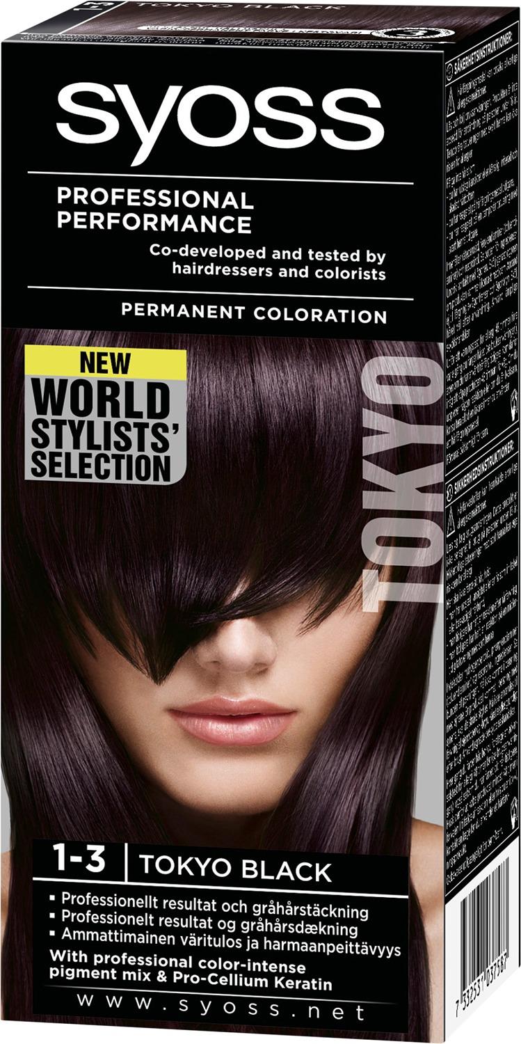 Syoss Color:black SYOSS Color 1-3 Tokyo Black | lyko.com