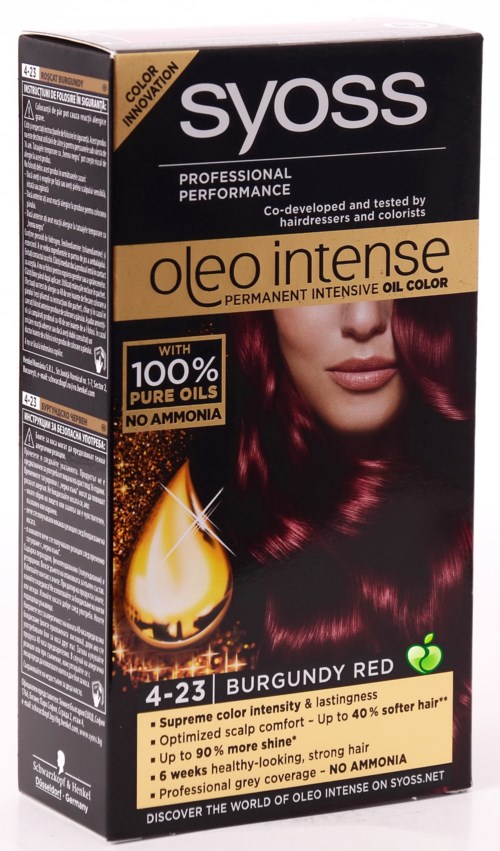 SYOSS Oleo Intense Color 4-23 Burgundy Red