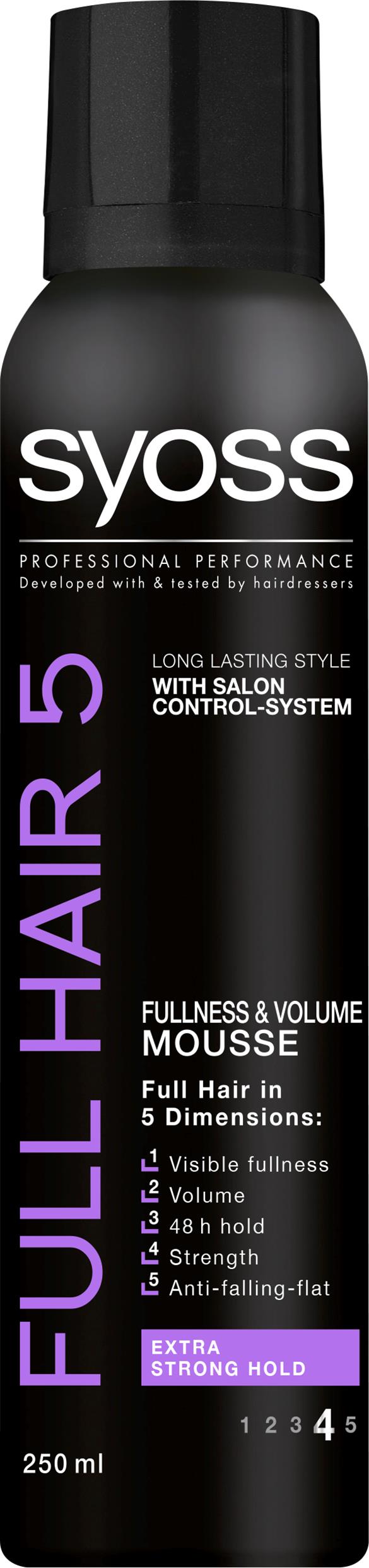 SYOSS Full hair 5d Mousse 250 ml | lyko.com