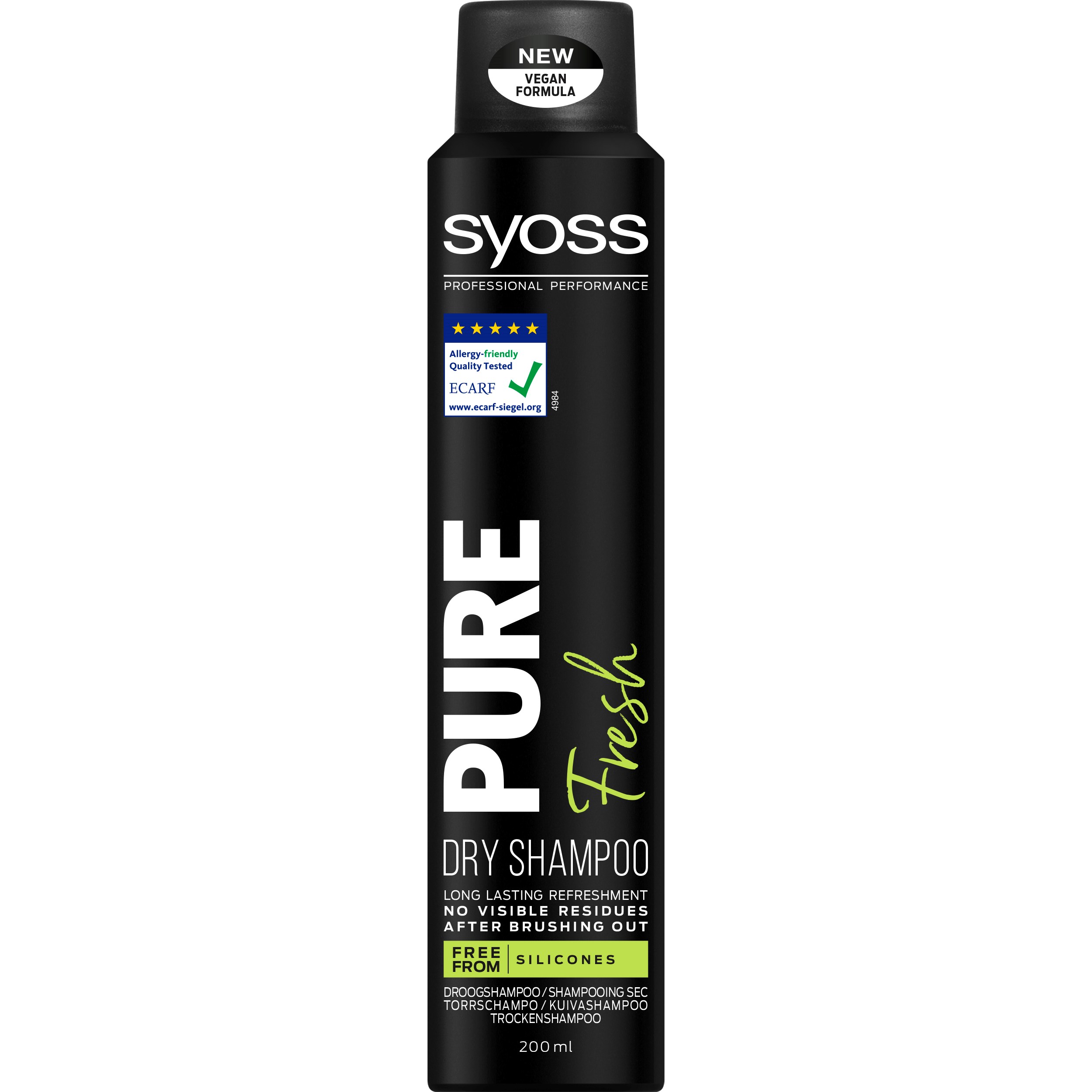 SYOSS Pure Dry Shampoo 200 ml