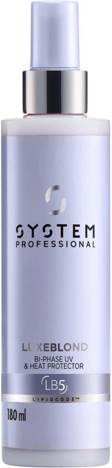 System Professional LuxeBlond Bi-Phase UV & Heat Protector 180 ml