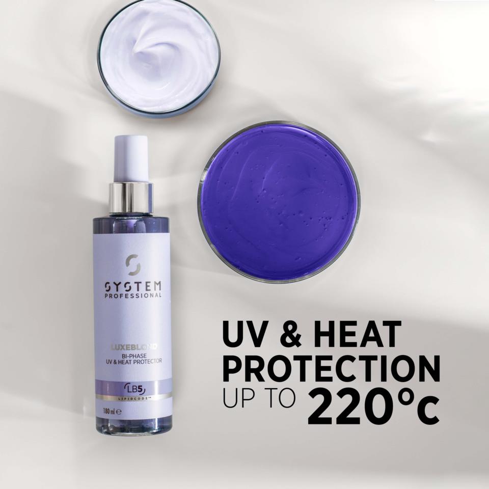 System Professional LuxeBlond Bi-Phase UV & Heat Protector 180 ml