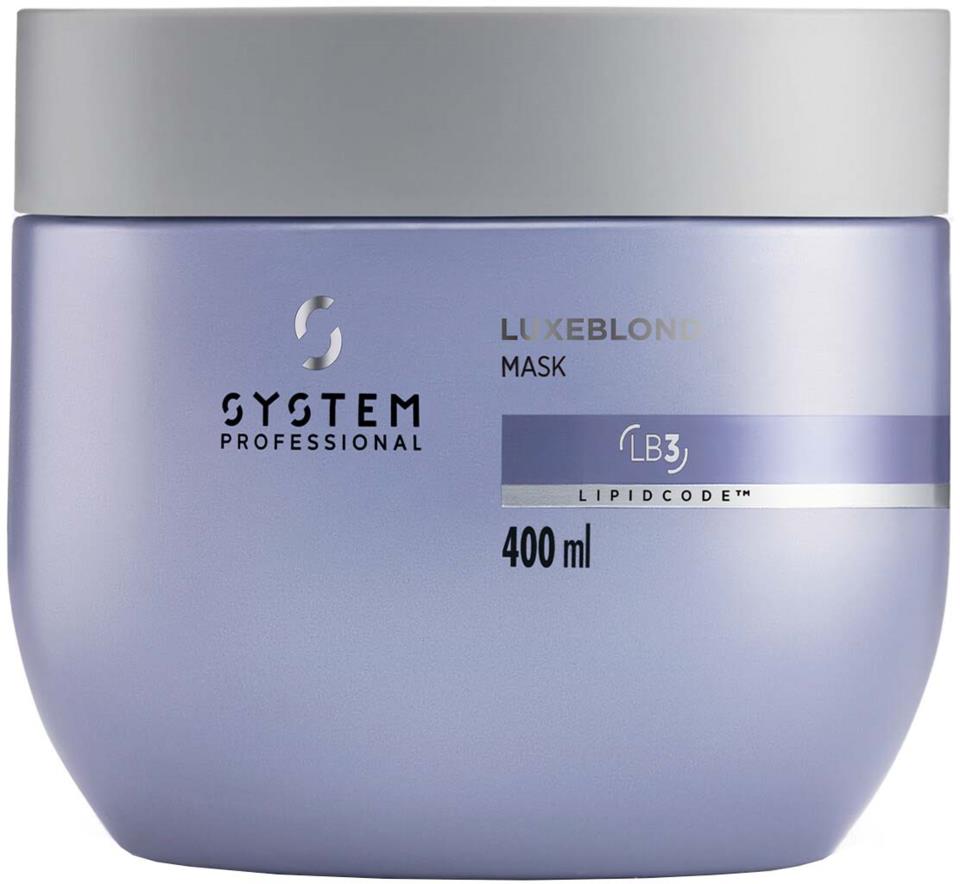 System Professional LuxeBlond Mask 400 ml