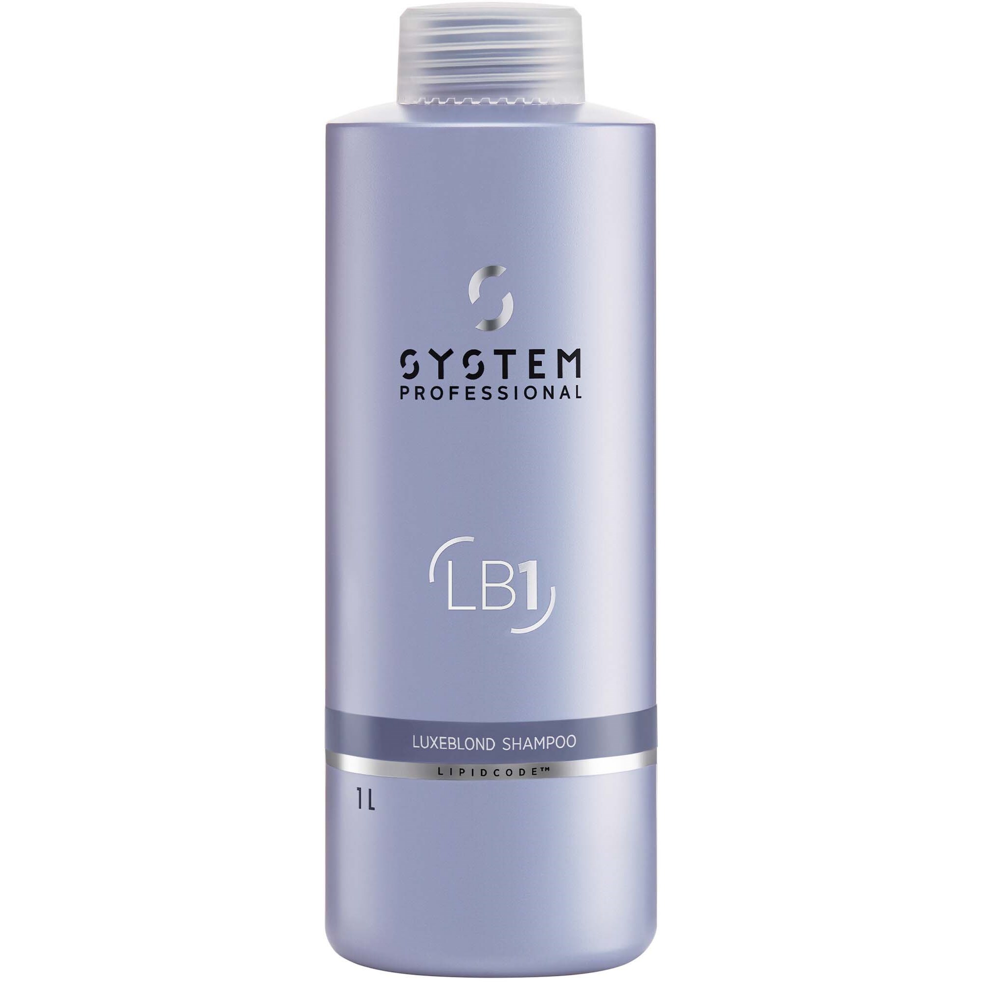 Läs mer om System Professional LuxeBlond Shampoo 1000 ml