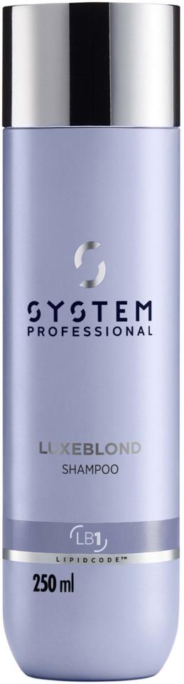 System Professional LuxeBlond Shampoo 250 ml