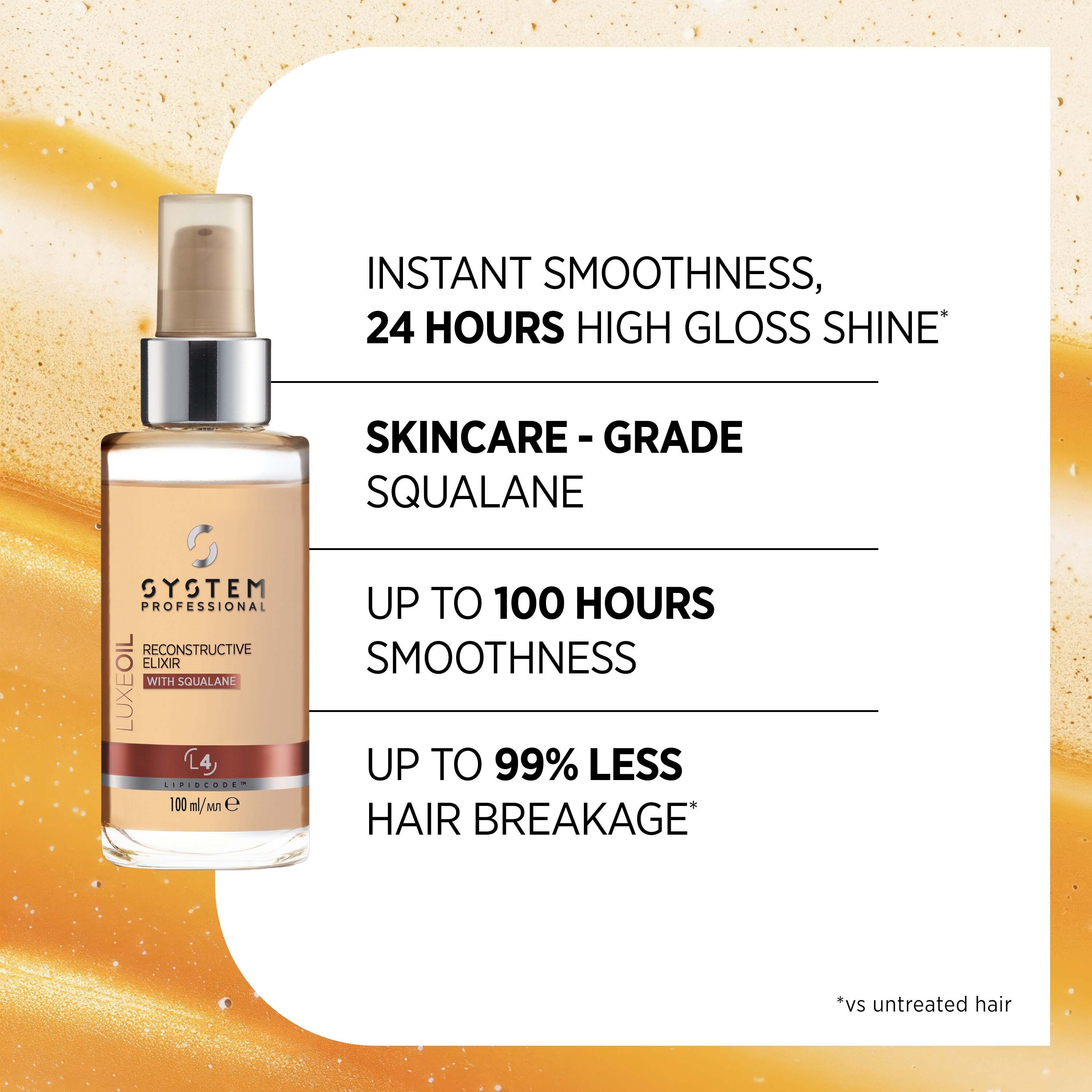 System Professional LuxeOil Keratin Protect Elixir 100 ml (obrázok 3)