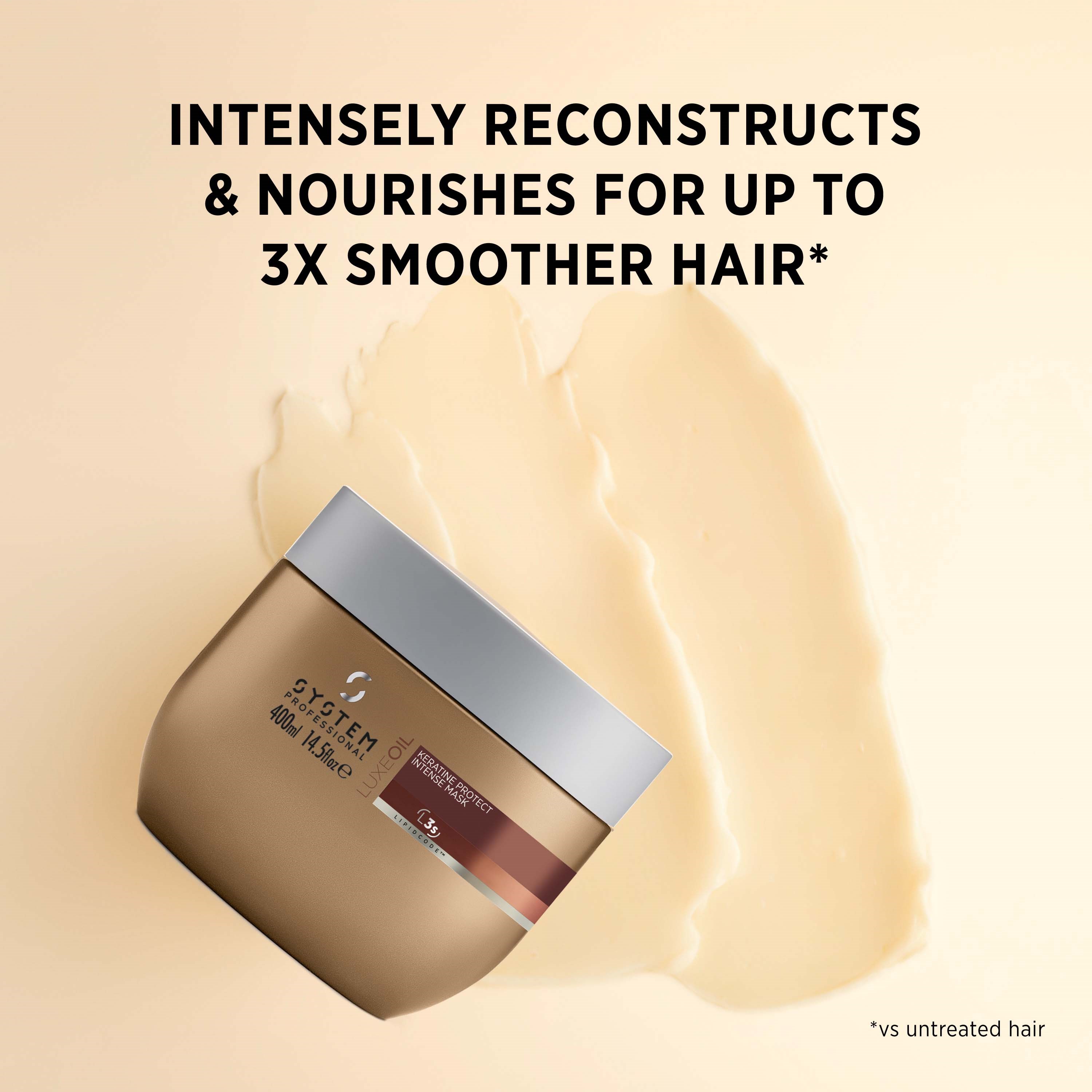 System Professional LuxeOil Keratin Protect Intense Mask 400 ml (obrázok 4)