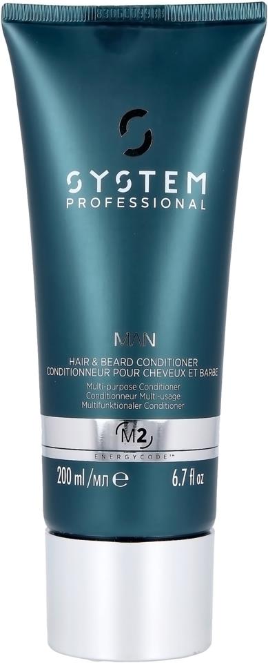 System Professional SSP Man Hair & Beard Conditioner 200ml