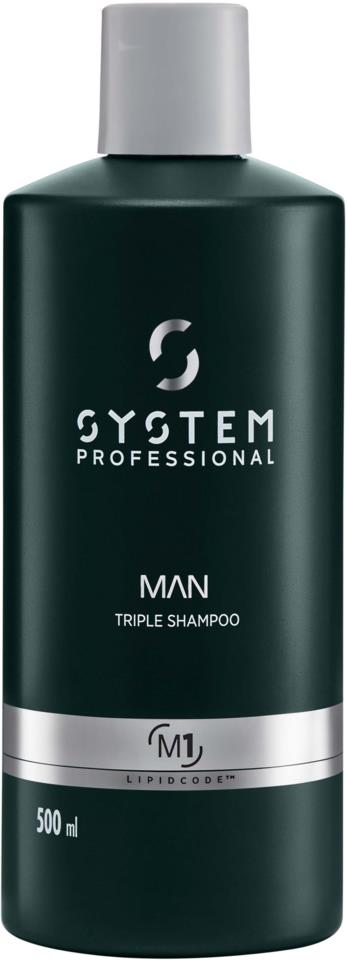 System Professional SSP Man Triple Shampoo 500ml