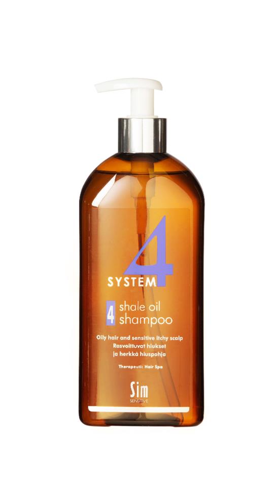 System4 Shale Oil Shampoo 4 500ml