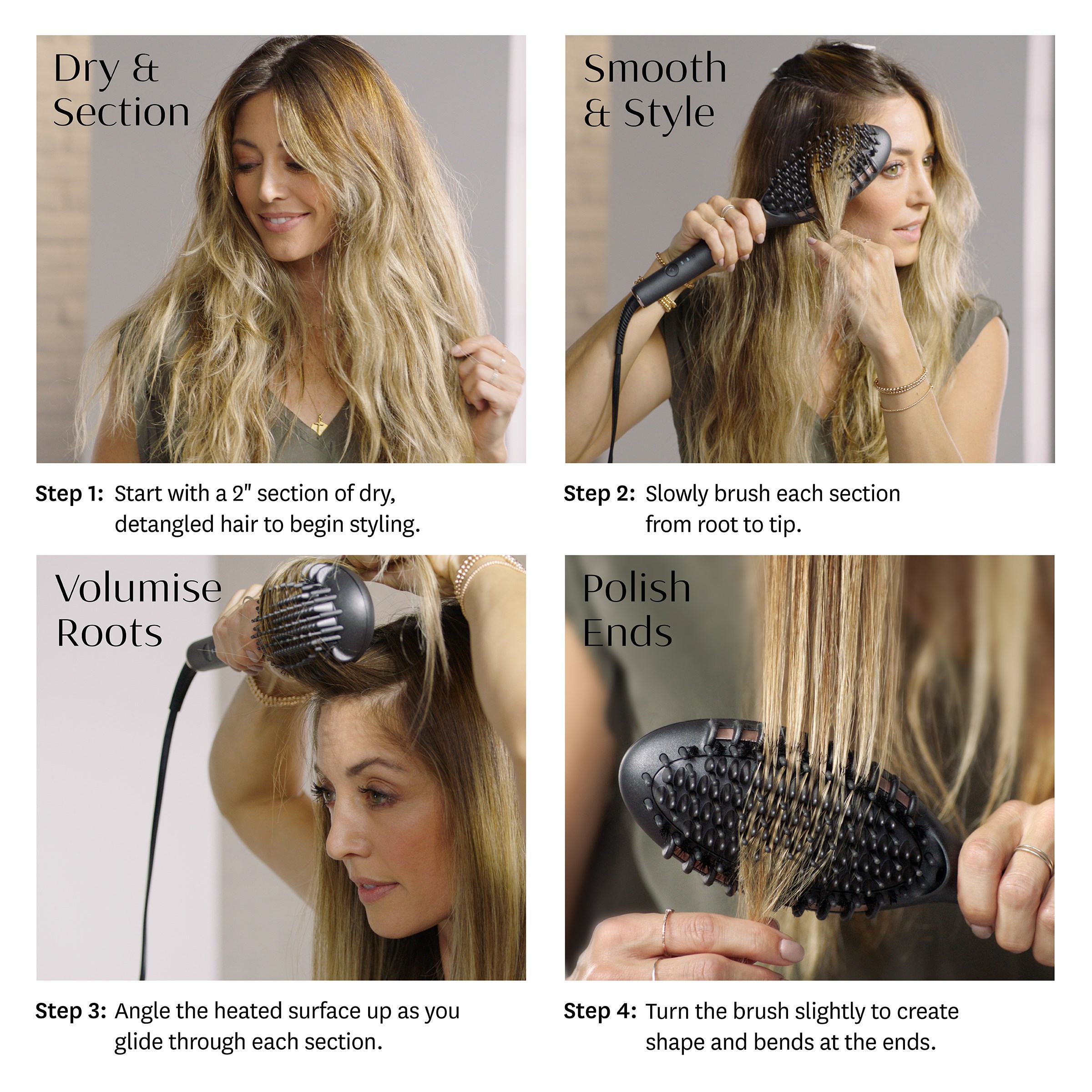 T3 Edge Heated smoothing & styling brush (obrázok 4)