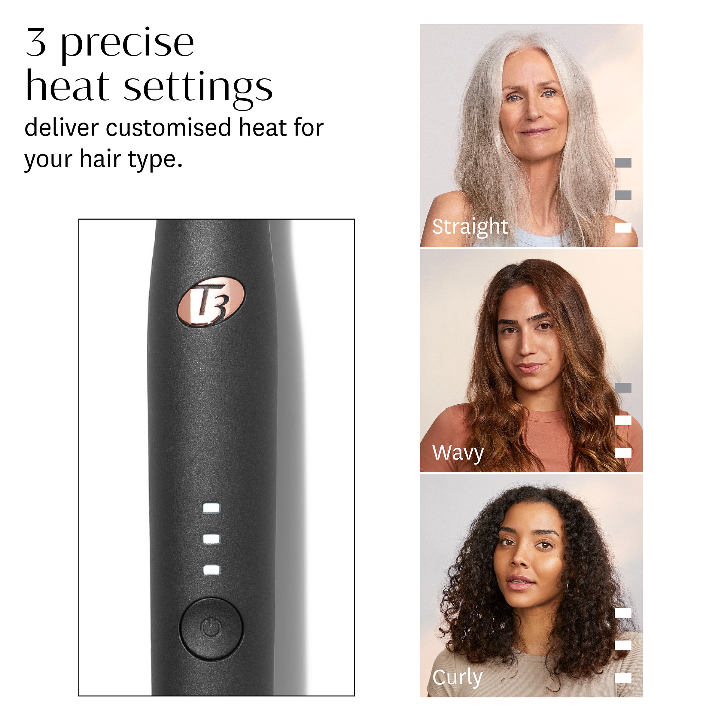 T3 Edge Heated smoothing & styling brush (obrázok 9)