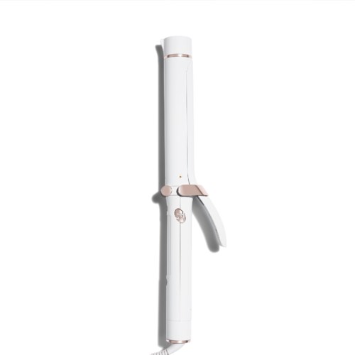 T3 SinglePass Curl 32 mm Professional Ceramic Curling Iron White/Rose Gold