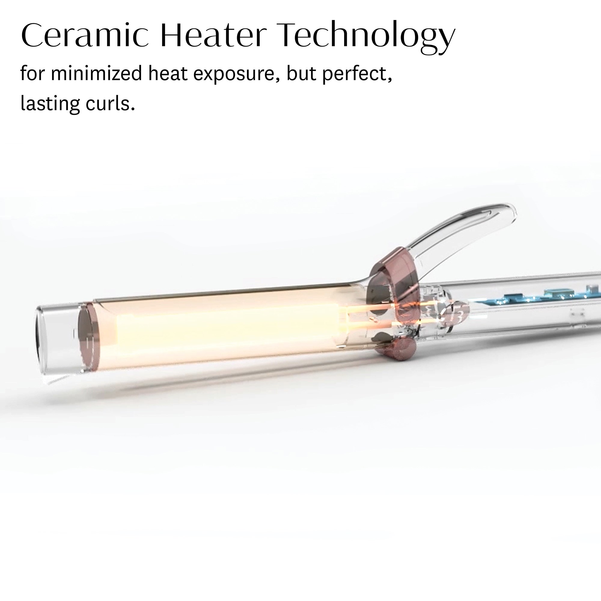 T3 SinglePass Curl 32 mm Professional Ceramic Curling Iron Graphite (obrázok 4)
