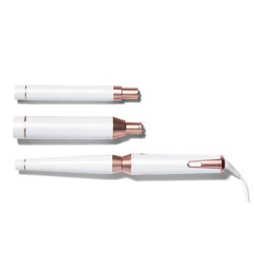 T3 Whirl Trio Interchangeable Styling Wand Set: Tapered, 25 mm, 38 mm