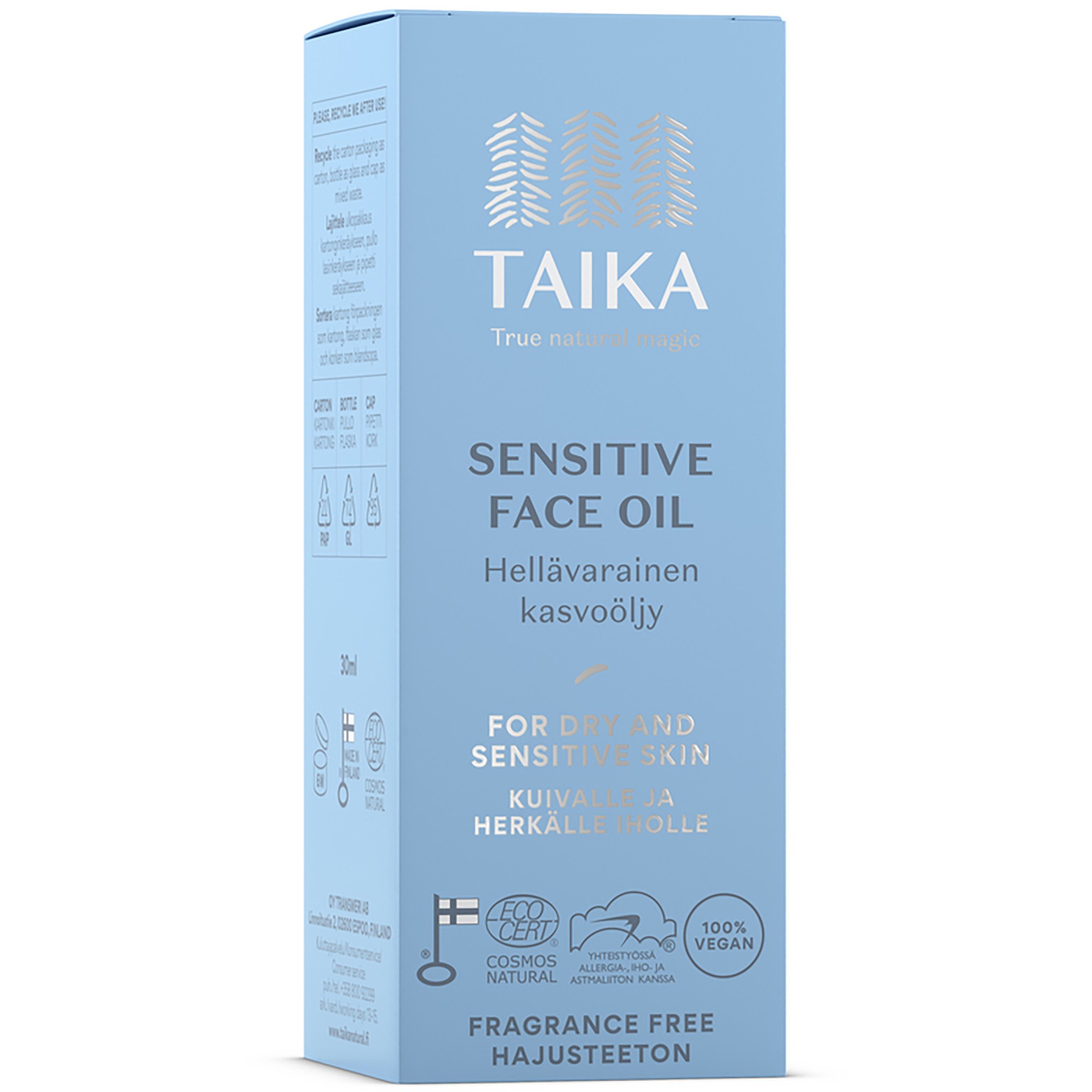 Taika Sensitive Facial Oil 30 ml (obrázok 3)