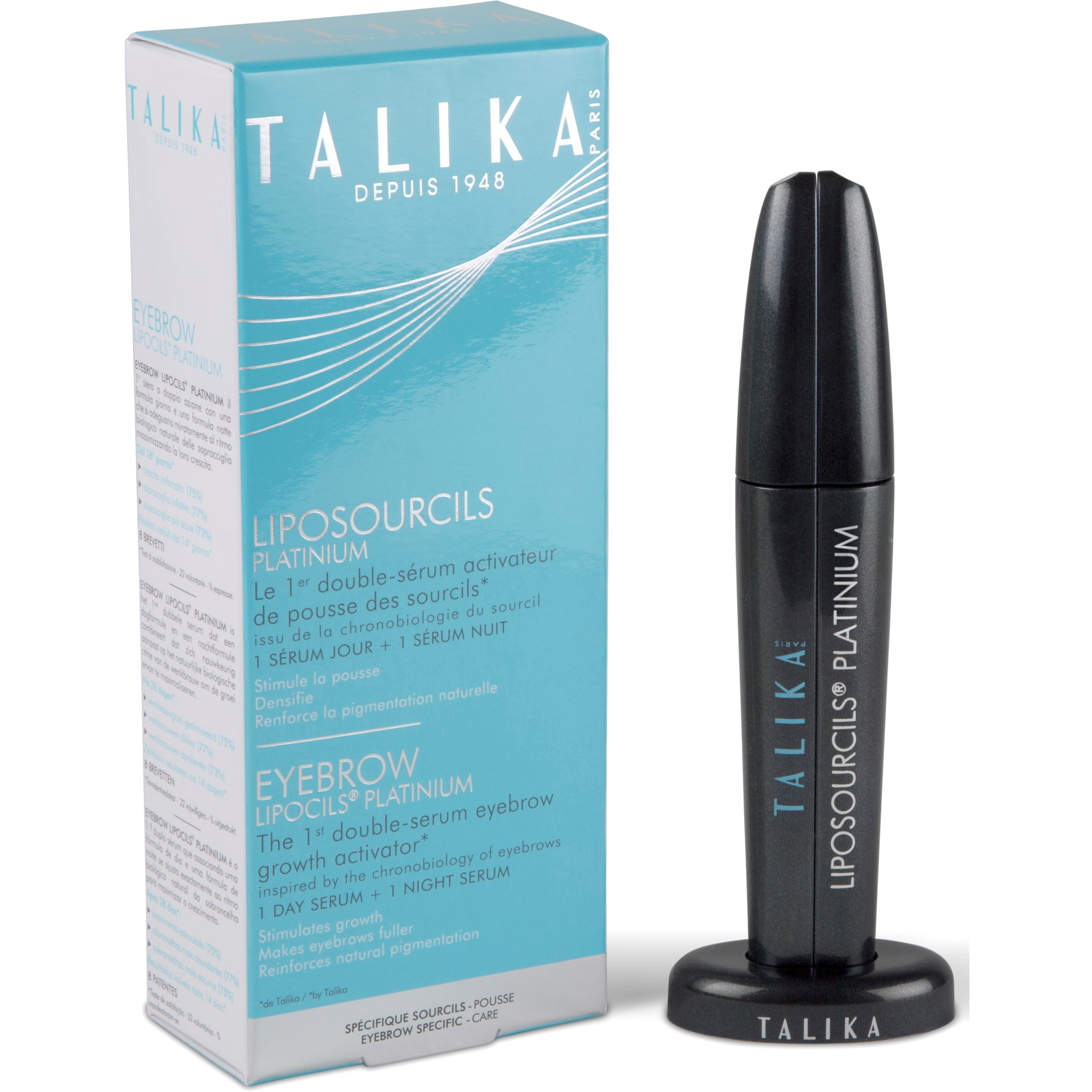 Läs mer om Talika Eyebrow Lipocils Platinum