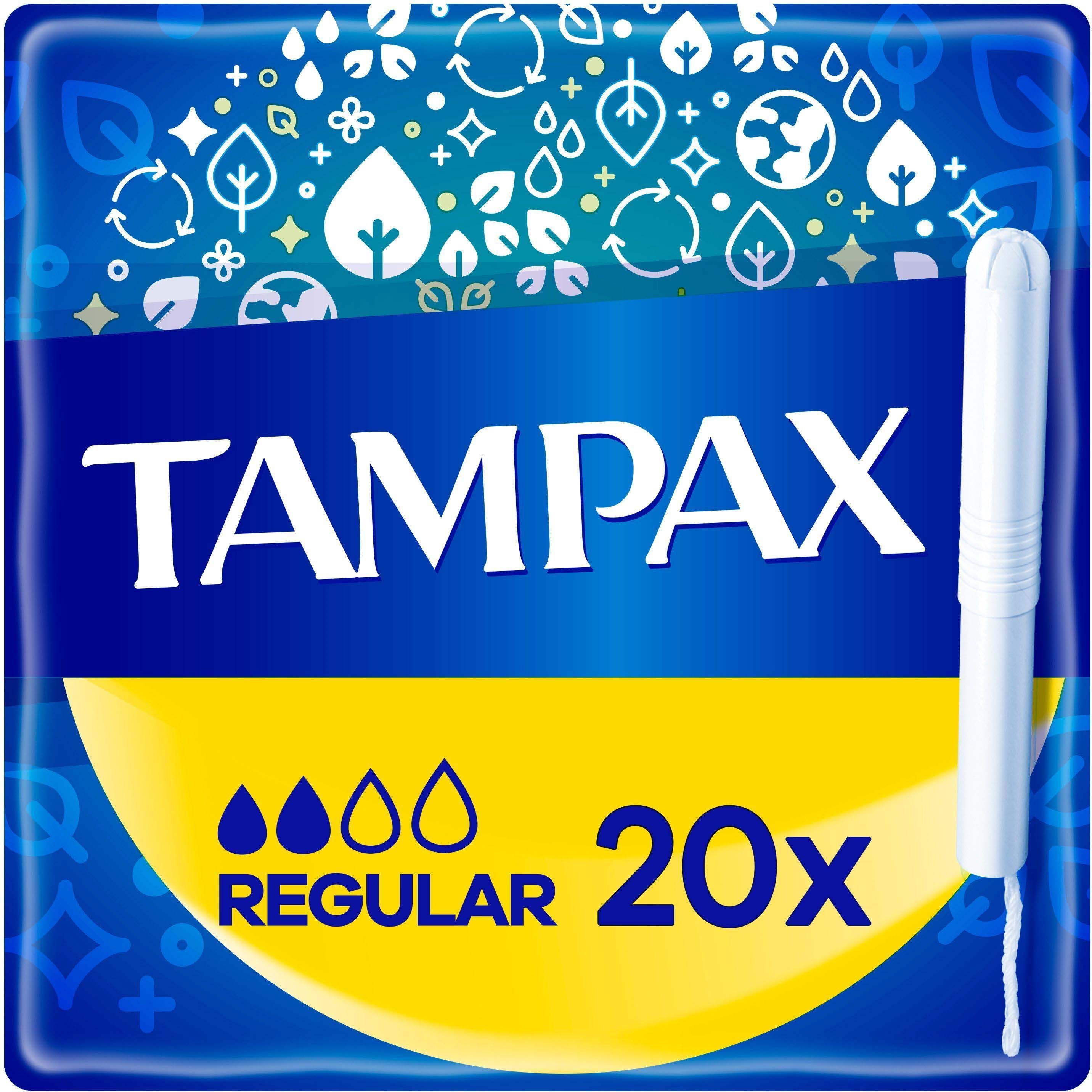 Läs mer om Tampax Regular Tampons With Cardboard Applicator