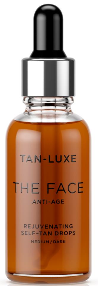 Tan-Luxe Self tan The Face Anti-Age Medium/Dark 30ml