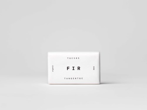 A white box with black text, placed on a gray background. It is minimalistic and simple in design.