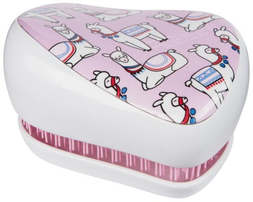 Heart-shaped container with pink and white design of cute polar bears and airplanes on top.