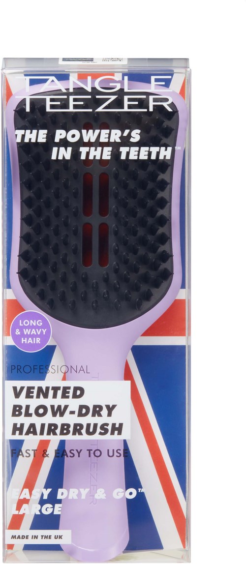 Tangle Teezer Easy Dry & Go Vented Blow-Dry Hairbrush Large Lilac Cloud