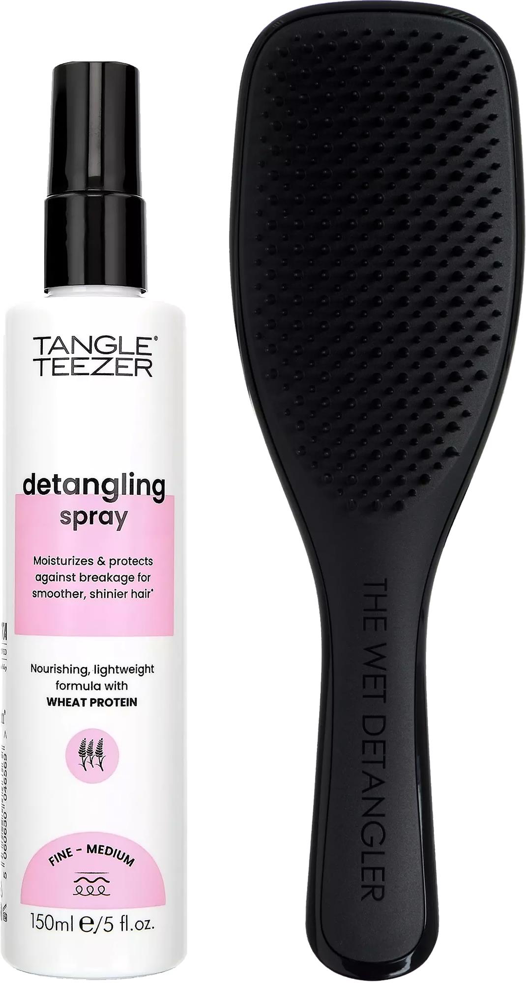 Tangle Teezer Everyday Bundle Detangling Spray 150 ml & The Ultimate ...