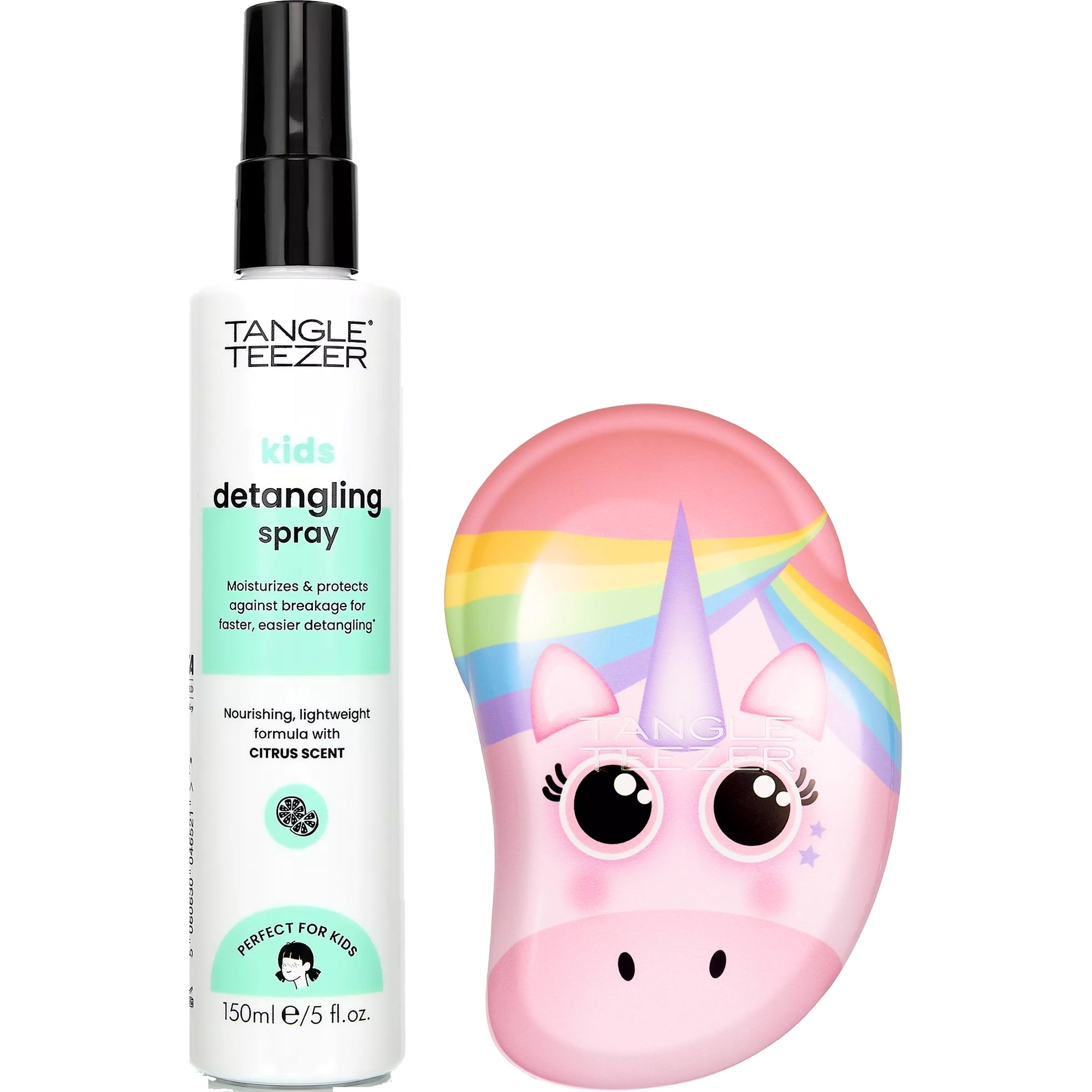 Tangle Teezer For Kids Bundle Detangling Spray 150 ml & Detangler