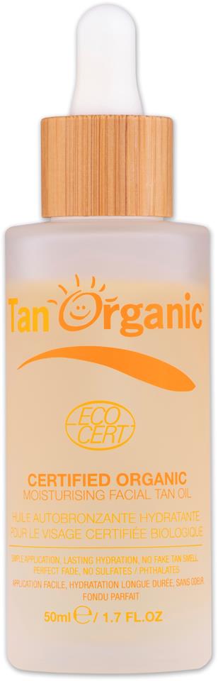 TanOrganic Organic Moisturising Facial Tan Oil 50ml