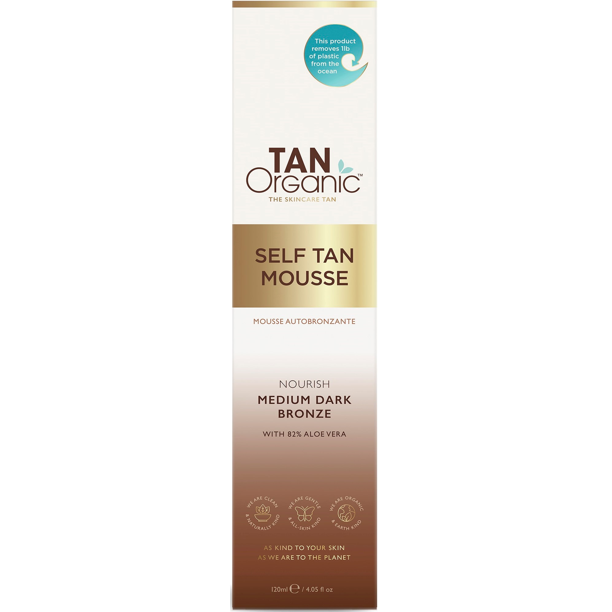 TanOrganic Organic Self-tan Mousse 120 ml