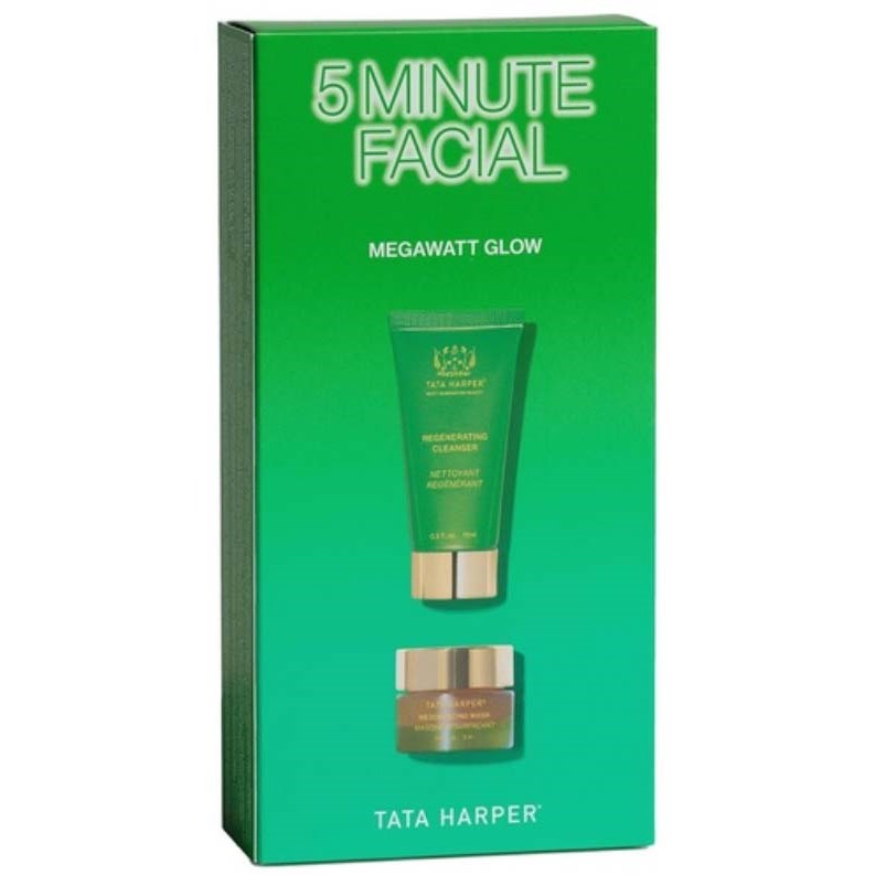 Tata Harper 5 Minute Facial Kit - Megawatt Glow