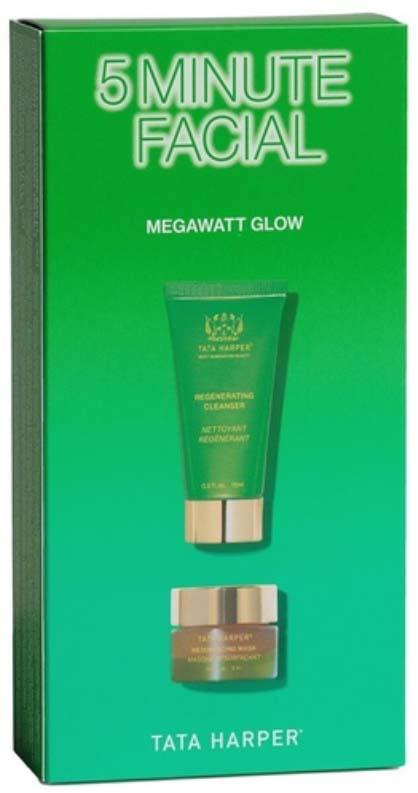 Tata Harper 5 Minute Facial Kit Megawatt Glow 