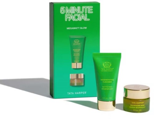 Tata Harper 5 Minute Facial Kit Megawatt Glow
