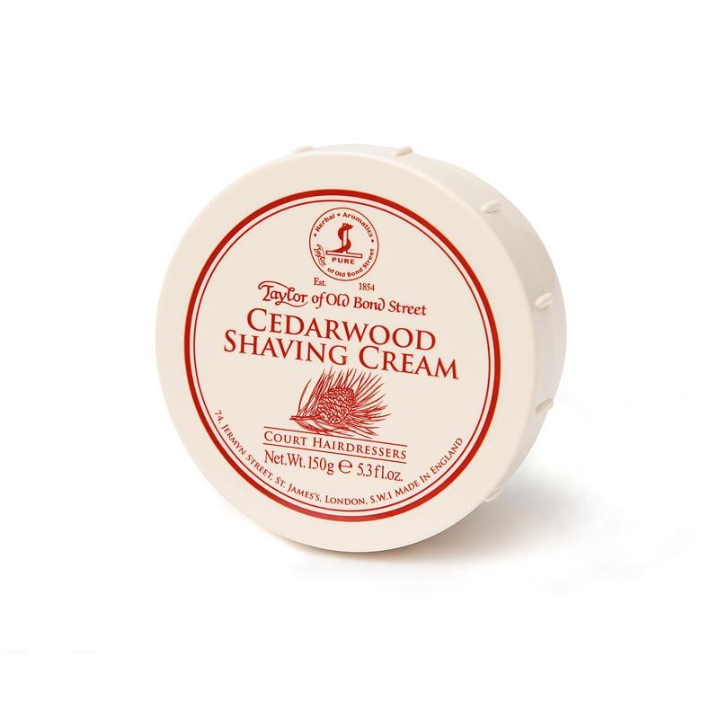 Läs mer om Taylor of Old Bond Street Cedarwood Shaving Cream Bowl 150 g