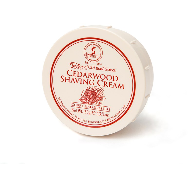 Läs mer om Taylor of Old Bond Street Cedarwood Shaving Cream Bowl 150 g