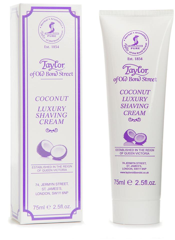 Taylor of Old Bond Street Coconut Shaving Cream Tube