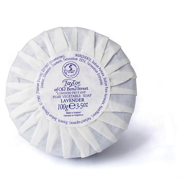 Läs mer om Taylor of Old Bond Street Lavender Hand Soap 100 g