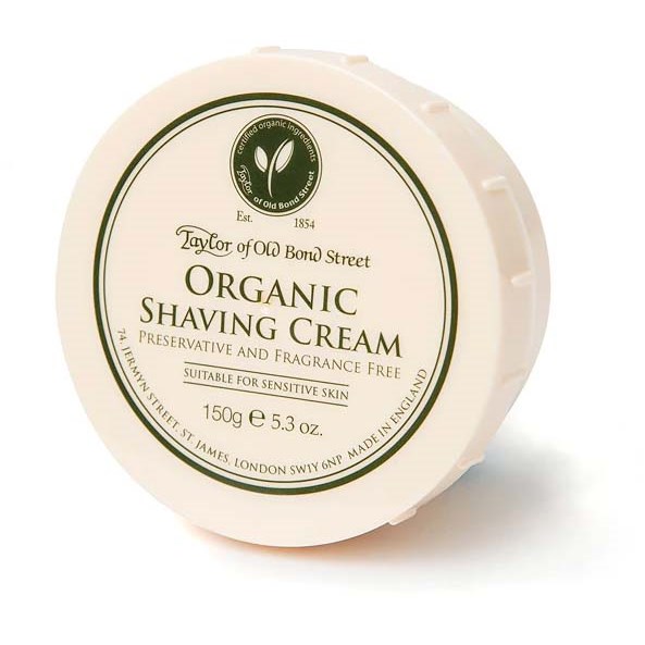 Läs mer om Taylor of Old Bond Street Organic Shaving Cream Bowl 150 g
