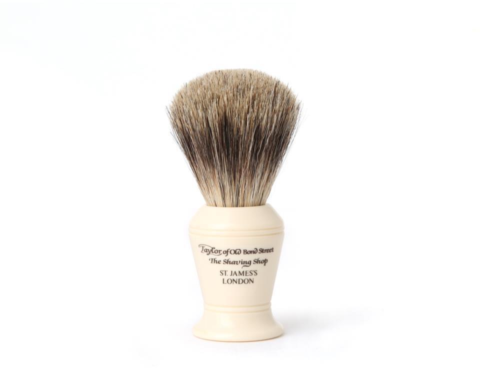 Taylor of Old Bond Street Pure Badger Shaving Brush Small (9cm)