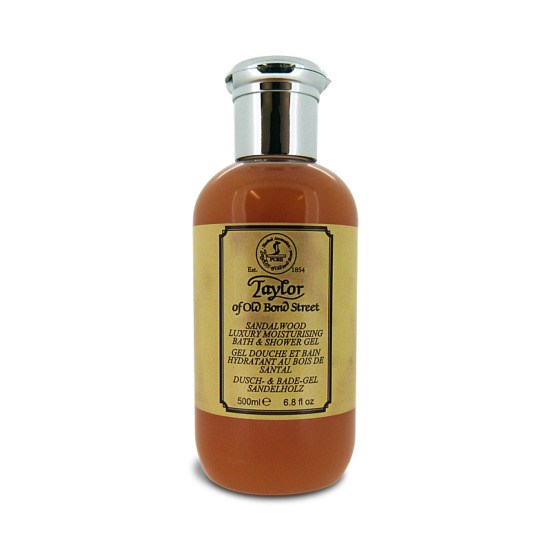 Bilde av Taylor Of Old Bond Street Sandalwood Bath And Shower Gel 500 Ml