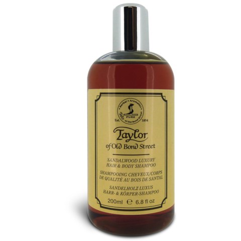 Läs mer om Taylor of Old Bond Street Sandalwood Hair & Body Shampoo 200 ml