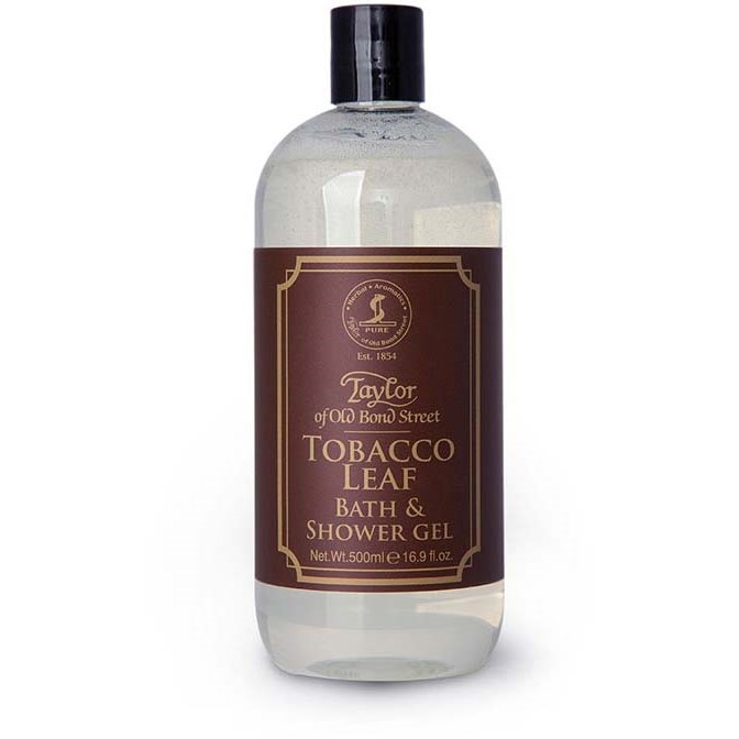Läs mer om Taylor of Old Bond Street Tobacco Leaf Bath & Shower Gel 500 ml