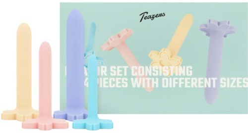 Teazers Vaginal dilator Set - 4 Pieces