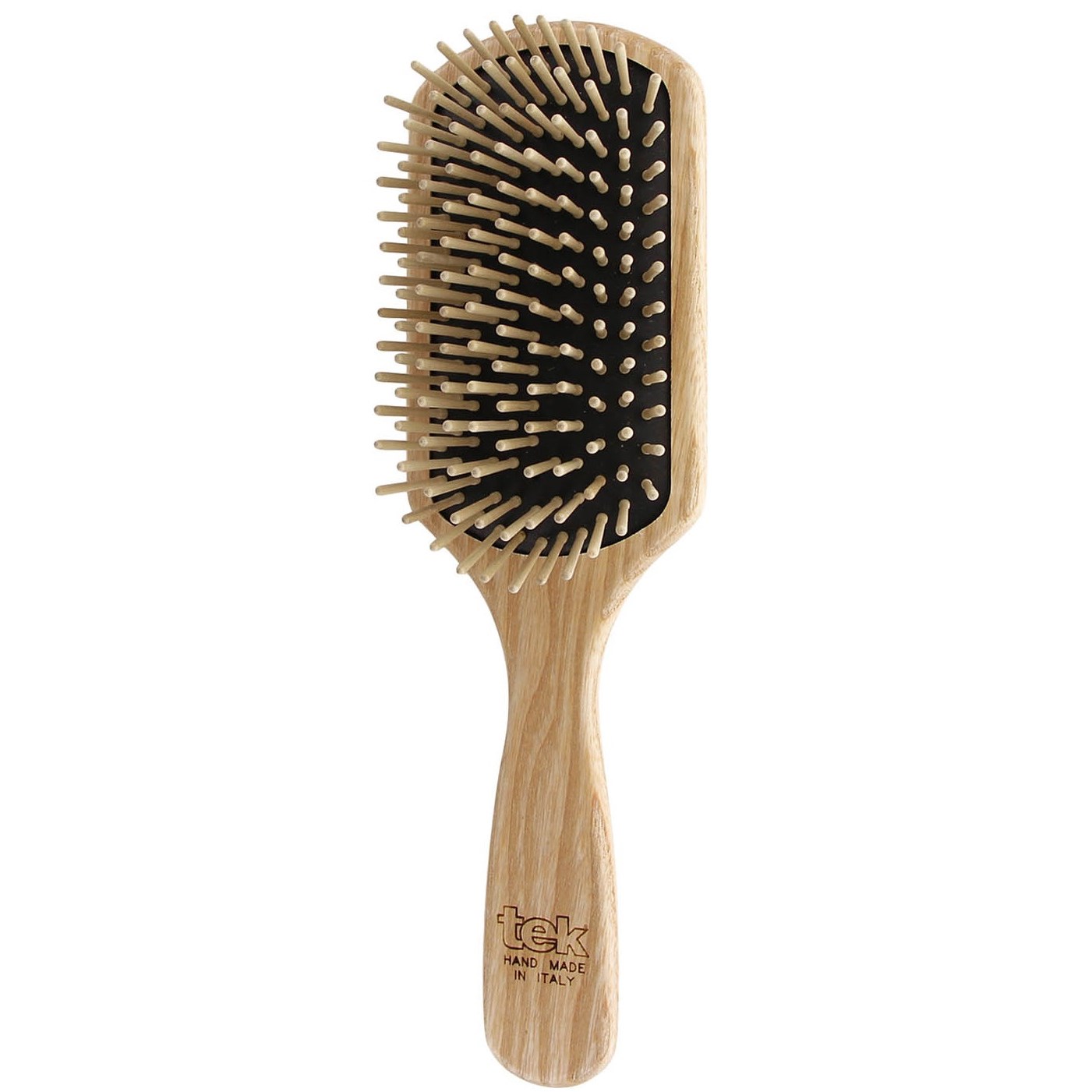 Large Paddle Brush With Short Wooden Pins