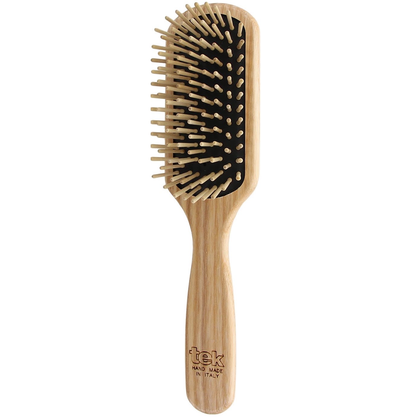 Medium Size Paddle Brush With Short Wooden Pins